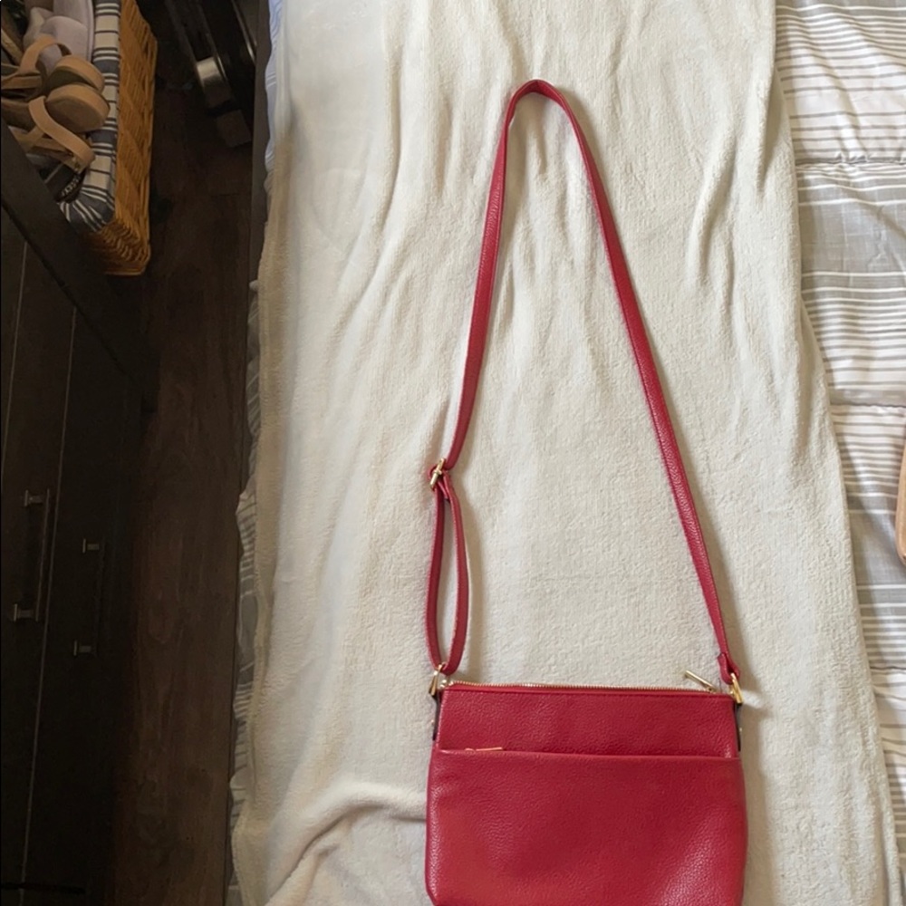 A new day target red mini bag